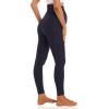 imageFoucome Womens Maternity Leggings with Pockets Over The Belly Pregnancy Workout Leggings Stretch Soft Athletic Yoga Pants2pack  Blacknavy