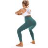imageFoucome Womens Maternity Leggings with Pockets Over The Belly Pregnancy Workout Leggings Yoga Active Work Pants3pack Blackgreyins Green Premium