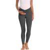 imageFoucome Womens Under The Belly Super Soft Support Maternity LeggingsDark Grey
