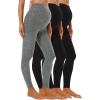 3pack Black×2+heather Grey  89#