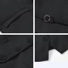 imageFoucome Womens Vest Fashion Casual Suit Vest for Women Versatile Racerback Waistcoat Vest TopsBlack