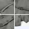 imageFoucome Womens Vest Fashion Casual Suit Vest for Women Versatile Racerback Waistcoat Vest TopsGrey