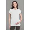 imageFoucome Maternity Shirts Crew Neck Short Sleeve Workout Tops Athletic Yoga Top Side Ruched Pregnancy T ShirtsWhite