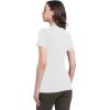 imageFoucome Maternity Shirts Crew Neck Short Sleeve Workout Tops Athletic Yoga Top Side Ruched Pregnancy T ShirtsWhite