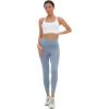 imageFoucome Nursing Bras for Breastfeeding Wirefree Racerback Maternity Sports BraWhite