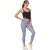 imageFoucome Nursing Tank Tops for Breastfeeding YBack Racerback Longline Maternity Sports Bra Workout Crop TopBlack