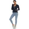 imageFoucome Womens Nursing Bras for Breastfeeding Maternity Tank Tops Crop Top with Built in Bra Longline Workout Sports BraGrey