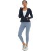 imageFoucome Womens Nursing Bras for Breastfeeding Maternity Tank Tops Crop Top with Built in Bra Longline Workout Sports BraWhite