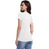 imageFoucome Womens Maternity Shirts Short Sleeve Side Ruched T Shirts Pregnancy TopsWhite