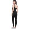 imageFoucome Maternity Jumpsuit Pregnancy Romper Bodysuit Shapewear Nursing Tank Tops LeggingsBlack