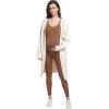 imageFoucome Maternity Jumpsuit Pregnancy Romper Bodysuit Shapewear Nursing Tank Tops LeggingsBrown