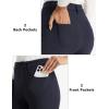 imageFoucome Womens Bootcut Dress Pants Business Casual Work Pants Stretchy Office Slacks with PocketsNavy Blue
