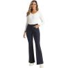 imageFoucome Womens Bootcut Dress Pants Business Casual Work Pants Stretchy Office Slacks with PocketsNavy Blue