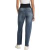 imageFoucome Womens Maternity Jeans Stretchy High Waist Pregnancy Boyfriend Denim PantsVintage Blue