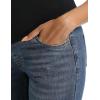imageFoucome Womens Maternity Jeans Stretchy High Waist Pregnancy Boyfriend Denim PantsVintage Blue