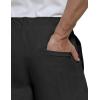imageFoucome Mens Golf Pants Slim Fit Work Dress Pants Lightweight Stretch Travel Casual Slacks with PocketsBlack