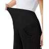 image:imageFoucome Womens Maternity Baggy Barrel Pants Wide Leg Pregnancy Lounge Sweatpants with PocketsBlack