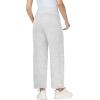 image:imageFoucome Womens Maternity Baggy Barrel Pants Wide Leg Pregnancy Lounge Sweatpants with PocketsHeather Light Grey
