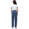 image:imageFoucome Boyfriend Jeans for Women High Waisted Stretchy Baggy Denim PantsDark Blue