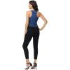 image:imageFoucome Jean Vest Top for Women Sleeveless V Neck Cropped Denim Vest Western Trendy OutfitsDark Blue