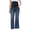 image:imageFoucome Maternity Jeans Over The Belly Wide Leg Jeans Stretch Baggy Pregnancy Denim PantsVintage Blue