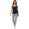 image:imageFoucome Nursing Tank Tops for Breastfeeding Comfort Stretch Nursing Cami Shirts with Built in BraBlack