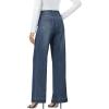 image:imageFoucome Womens Flare Jeans High Waisted Bell Bottom Jeans for Women Stretch Baggy Wide Leg Denim PantsVintage Blue