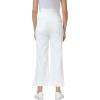 image:imageFoucome Womens Maternity Jeans Wide Leg Trendy Cropped Denim Pants Stretchy Baggy Pregnancy Capris JeansWhite