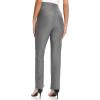 image:imageFoucome Womens Maternity Pants Comfy Stretch Dress Work Pants Straight Leg Pregnancy Slacks with PocketsHeather Grey