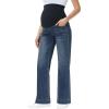 image:imageFoucome Maternity Jeans Over The Belly Wide Leg Jeans Stretch Baggy Pregnancy Denim PantsVintage Blue
