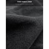 image:imageFoucome Maternity Joggers Fleece Lined Cotton SweatpantsBlack
