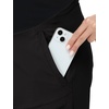 image:imageFoucome Womens Maternity Cargo Joggers with 4 Zipper PocketsBlack