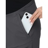 image:imageFoucome Womens Maternity Cargo Joggers with 4 Zipper PocketsGrey
