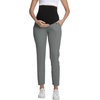 image:imageFoucome Womens Maternity Pants Over Belly Pregnancy Golf PantsGrey