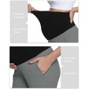image:imageFoucome Womens Maternity Pants Over Belly Pregnancy Golf PantsGrey