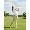 image:imageFoucome Womens Maternity Pants Over Belly Pregnancy Golf PantsKhaki