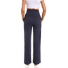 image:imageFoucome Womens Maternity Pants Wide Leg Pregnancy Work Pants2 Pack Blacknavy