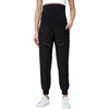 image:imageFoucome Womens Maternity Cargo Joggers with 4 Zipper PocketsBlack