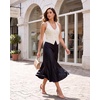 image:imageFoucome Vest Tops for Women Fitted Racerback Linen WaistcoatBeige
