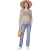image:imageFoucome Maternity Sweaters Trendy Hollow Out Pregnancy TopsApricot