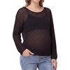 image:imageFoucome Maternity Sweaters Trendy Hollow Out Pregnancy TopsBlack