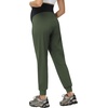 image:imageFoucome Womens Maternity Pants Quick Dry Athletic JoggersArmy Green