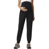 image:imageFoucome Womens Maternity Pants Quick Dry Athletic JoggersBlack