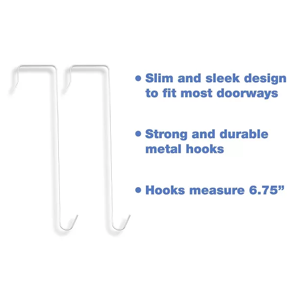 Delta Children 4 Pocket Over The Door Hanging Organizer, Easy Storage/Organization Solution - Versatile and Accessible in Any Room in the House, Navy