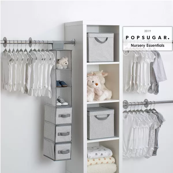 Delta Children Nursery Storage 48 Piece Set - Easy Storage/Organization Solution - Keeps Bedroom, Nursery &amp; Closet Clean, Beige