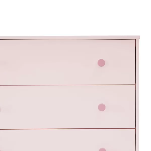 GAP babyGap Legacy 3 Drawer Dresser, Blush Pink/Dark Pink