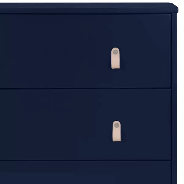 GAP babyGap Legacy 3 Drawer Dresser with Leather Pulls, Navy/Natural