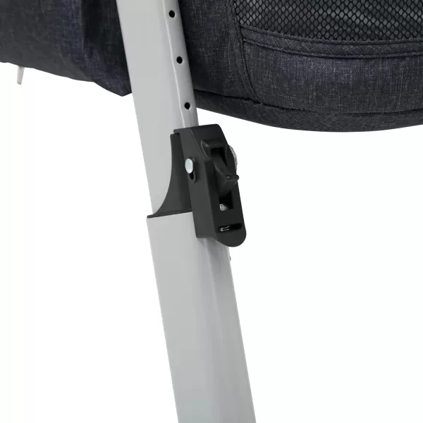 GAP babyGap Whisper Bedside Bassinet Sleeper with Breathable Mesh and Adjustable Heights - Lightweight Portable Crib - Made with Sustainable Materials, Navy Camo
