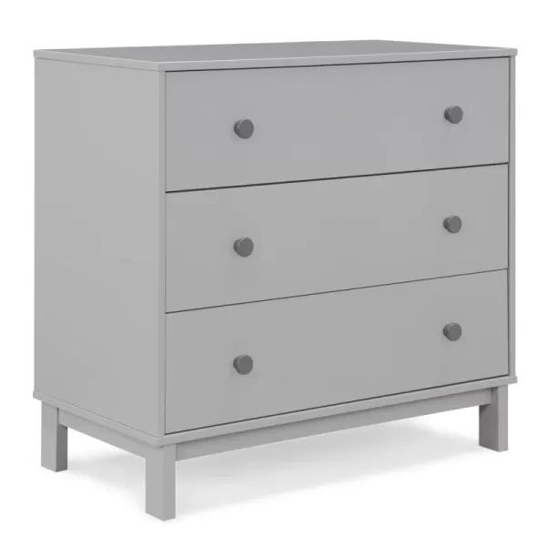 GAP babyGap Legacy 3 Drawer Dresser, Blush Pink/Dark Pink