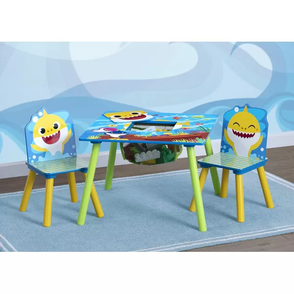 Delta Children Kids Table and Chair Set With Storage  - Ideal for Arts &amp; Crafts, Snack Time, Homeschooling, Homework &amp; More, Nick Jr. PAW Patrol